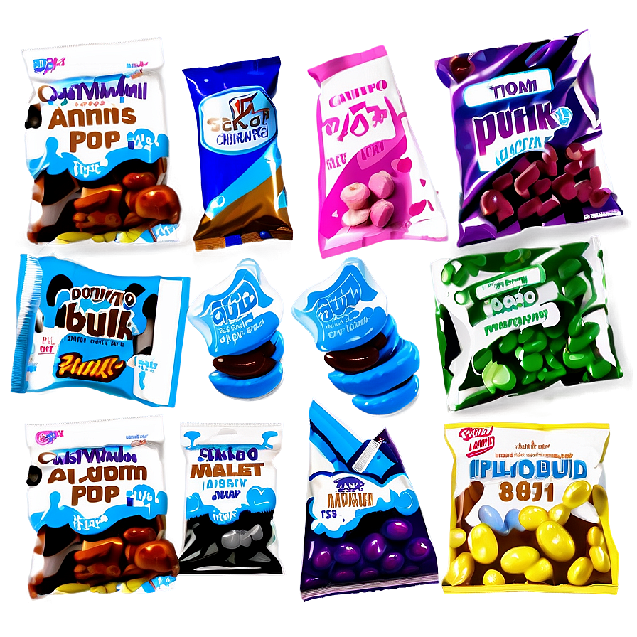 Bulk Candy Assortment Png Wrt99 PNG Image