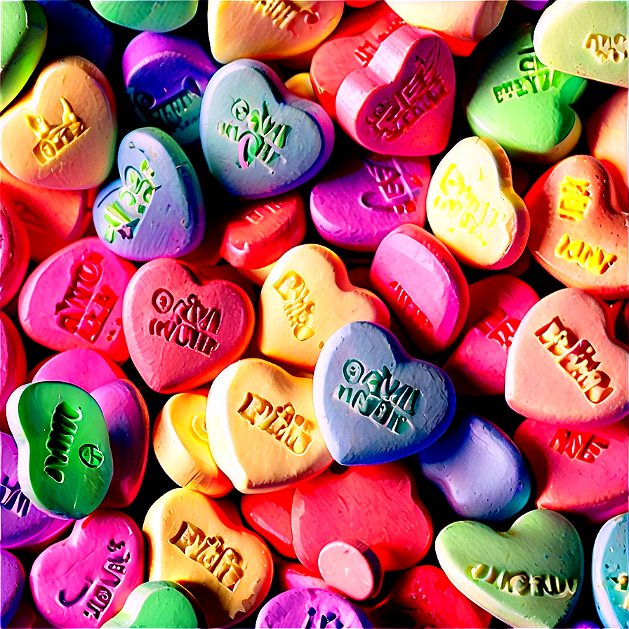 Bulk Conversation Hearts Png Eva47 PNG Image