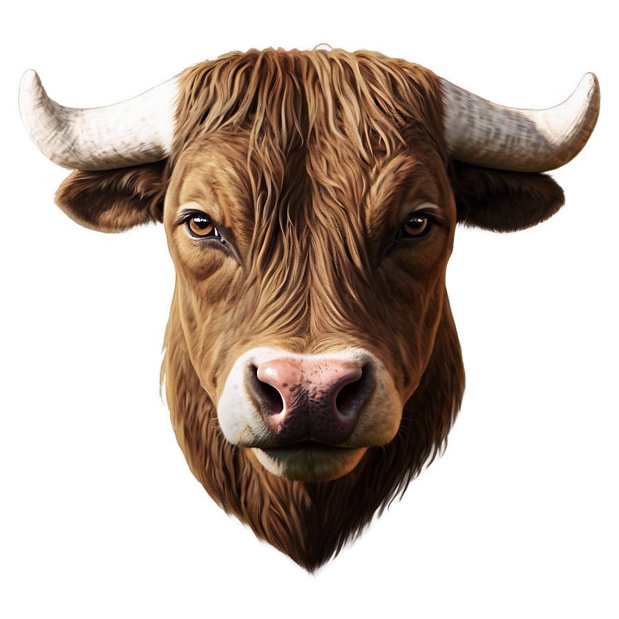 Bull Head Sketch Png Hty53 PNG Image