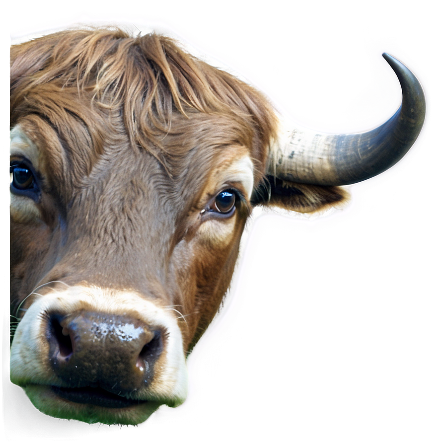 Bull With Ring In Nose Png Oas PNG Image