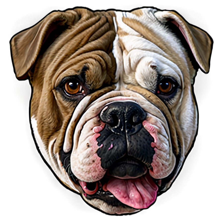 Bulldog Head Png Srn PNG Image