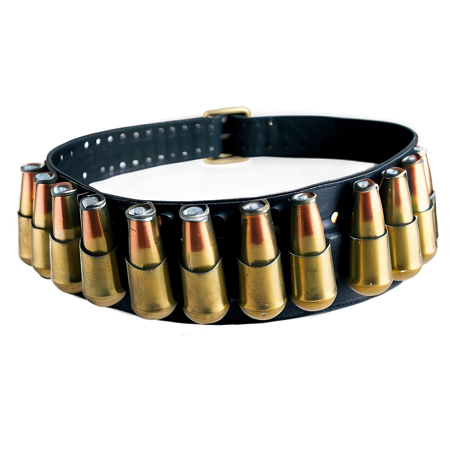 Bullet Belt Closeup Png Owf85 PNG Image