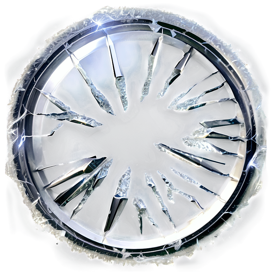 Bullet Hole Broken Glass Png 30 PNG Image