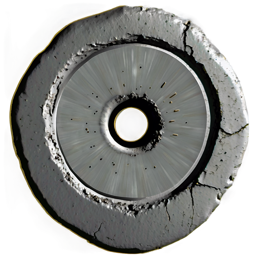 Bullet Hole In Concrete Png 87 PNG Image