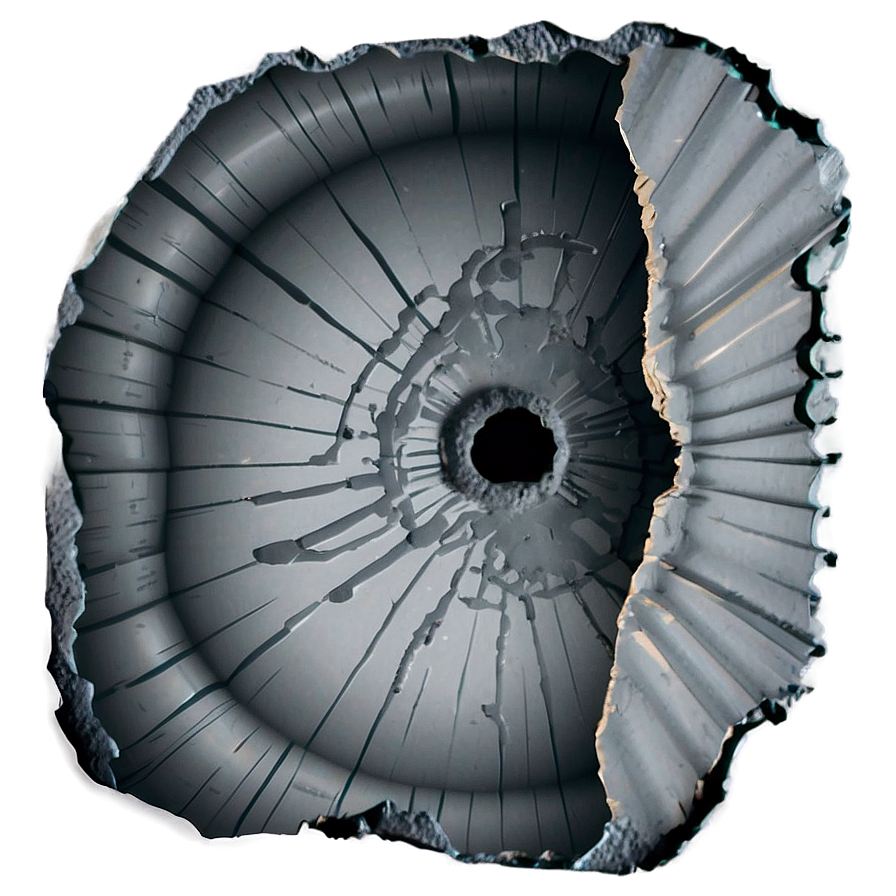 Bullet Hole Through Paper Png 58 PNG Image