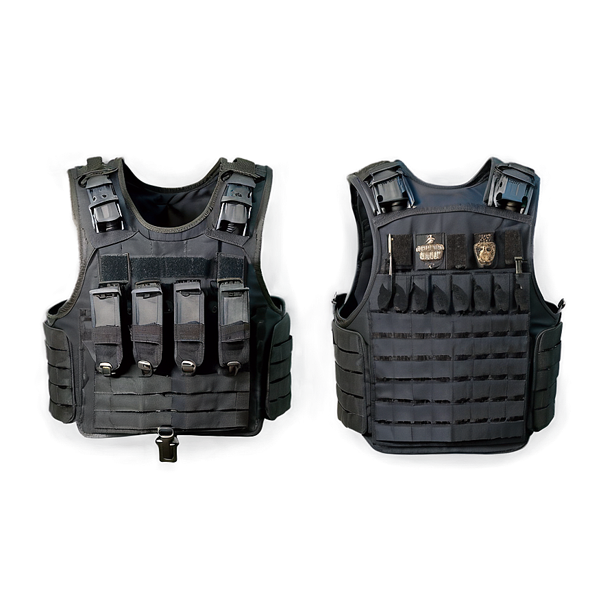 Bulletproof Vest With Plates Png 06262024 PNG Image