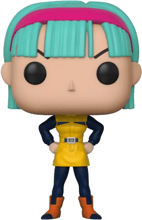 Bulma Funko Pop Figure PNG Image