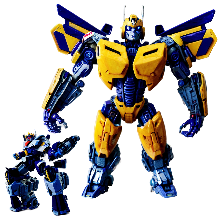 Bumblebee Transformer Standing Png 05252024 PNG Image