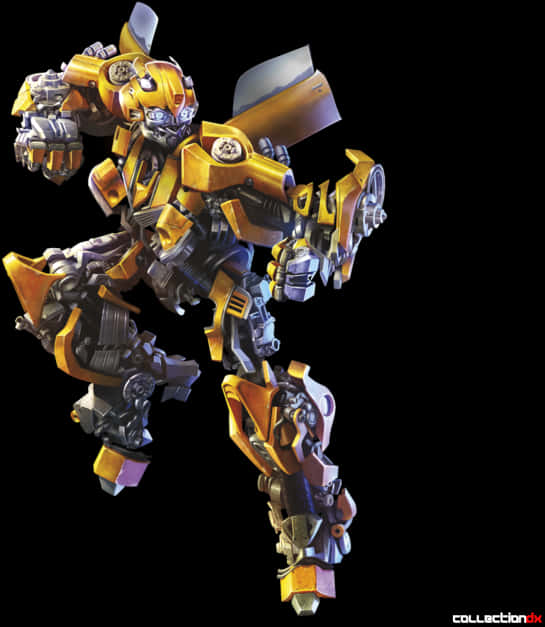 Bumblebee Transformers Robot PNG Image