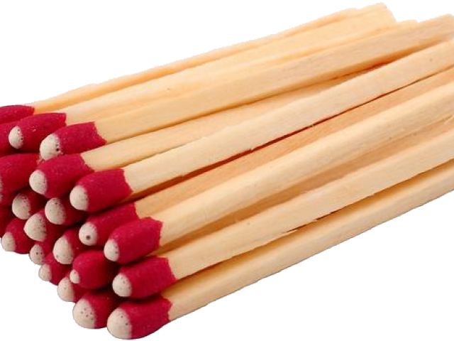 Bundleof Matches Isolated.png PNG Image