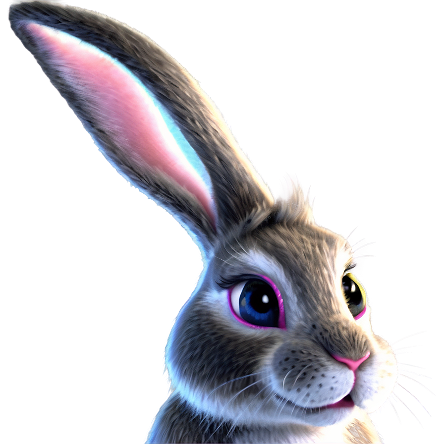 Bunny Face B PNG Image