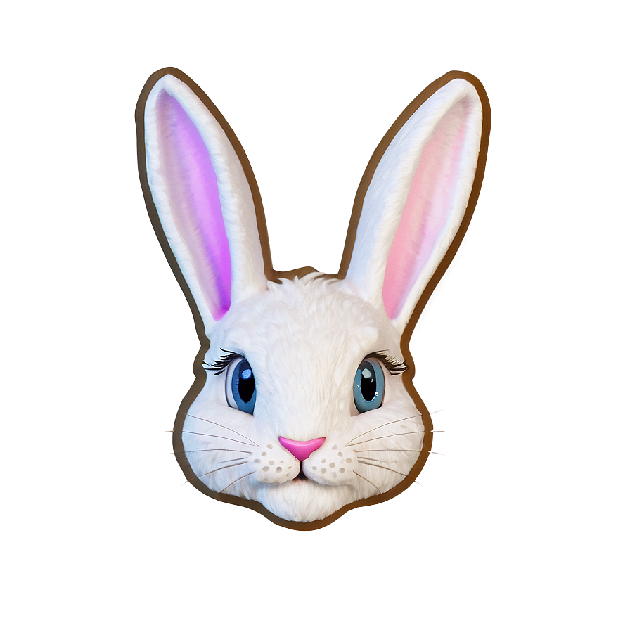 Bunny Face C PNG Image