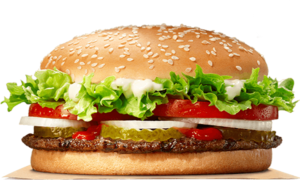 Burger King Classic Whopper PNG Image