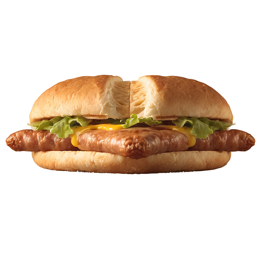 Burger King Sausage Croissan'wich Png Bvt14 PNG Image