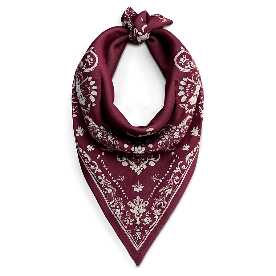 Burgundy Wine Bandana Png 54 PNG Image