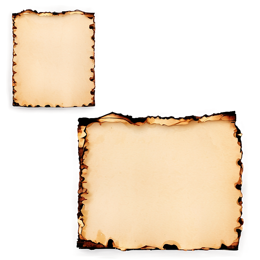 Burned Paper Edges Png 06122024 PNG Image