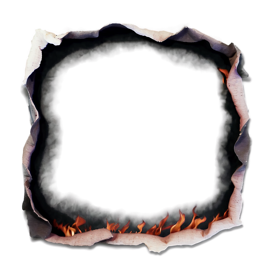 Burned Paper For Decoration Png Kvi40 PNG Image