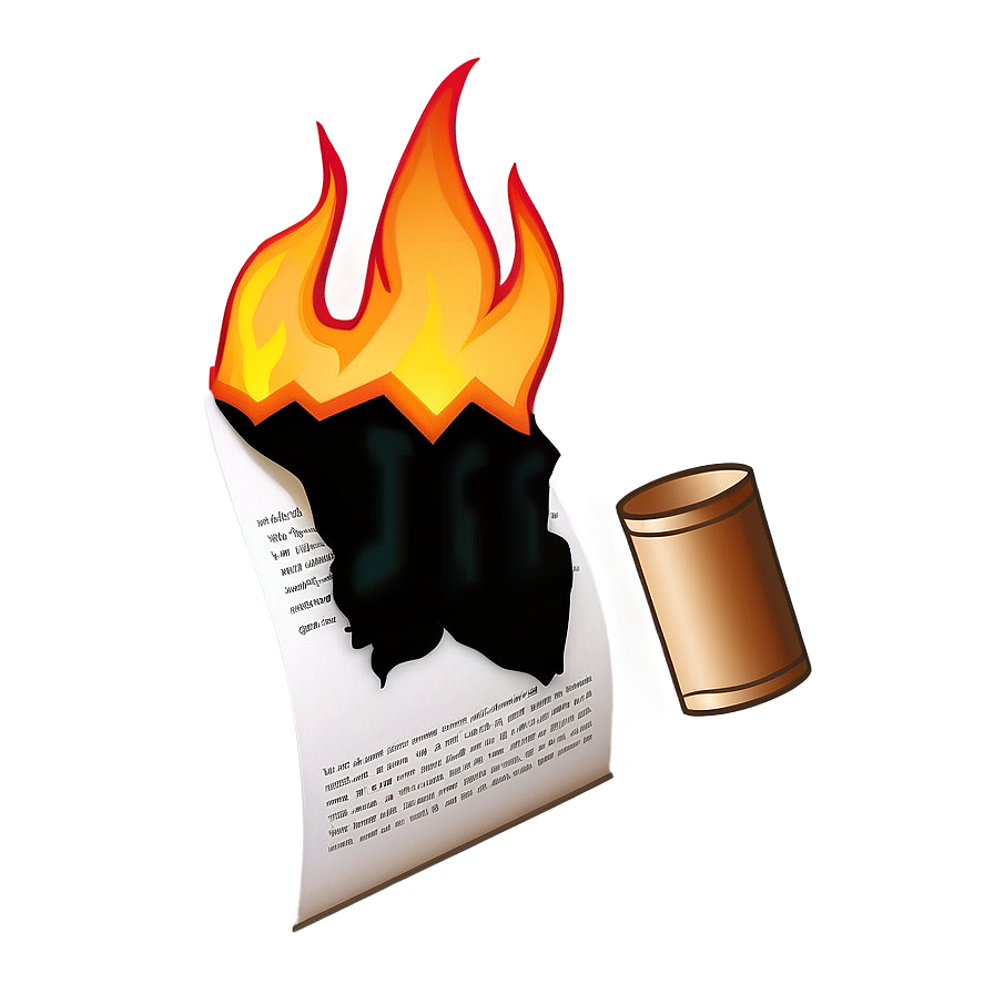 Burning Letter Paper Png 06122024 | PNGimages.com