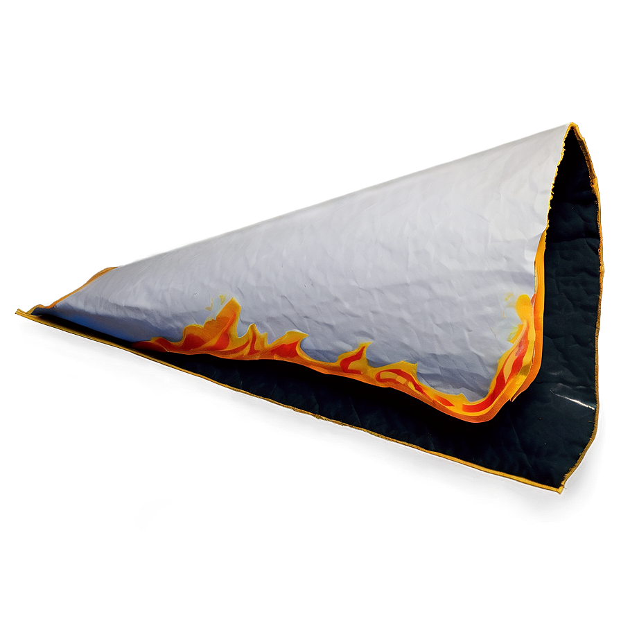 Burning Paper Effect Png Tlv54 PNG Image