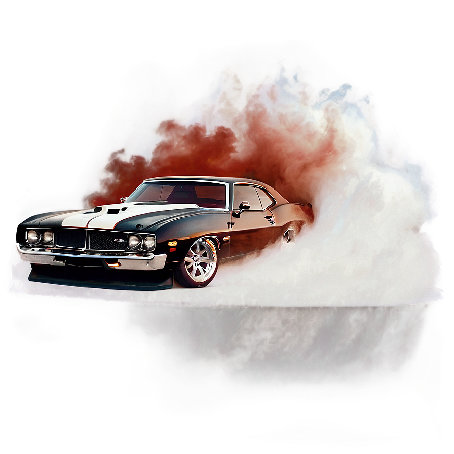 Burnout Skid Smoke Png 06132024 PNG Image