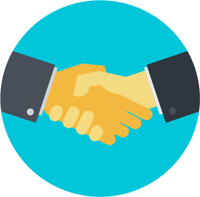 Business Handshake Icon PNG Image