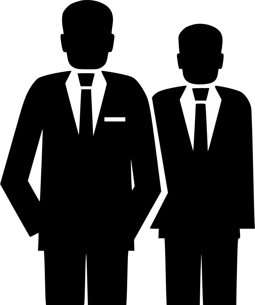 Business Professionals Silhouette PNG Image