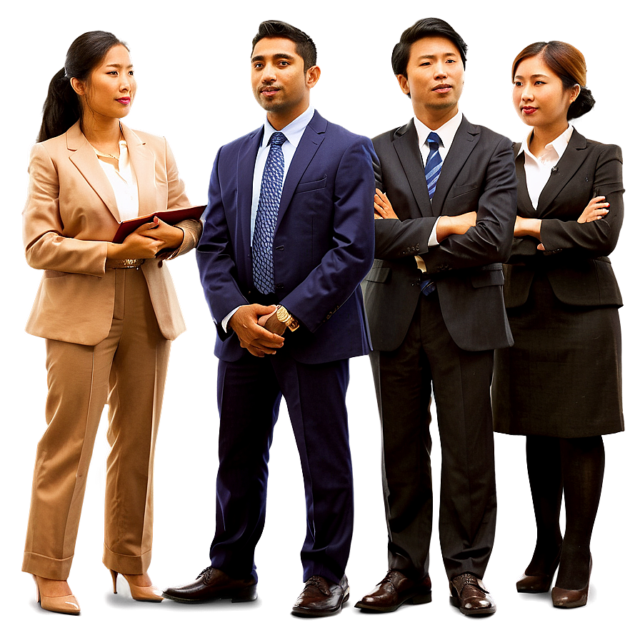 Business Professionals Standing Png Nnn PNG Image