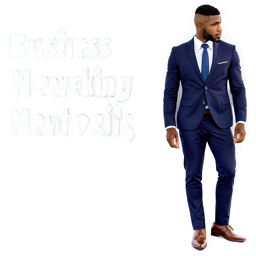 Business Suit For Networking Events Png Lic93 PNG Image