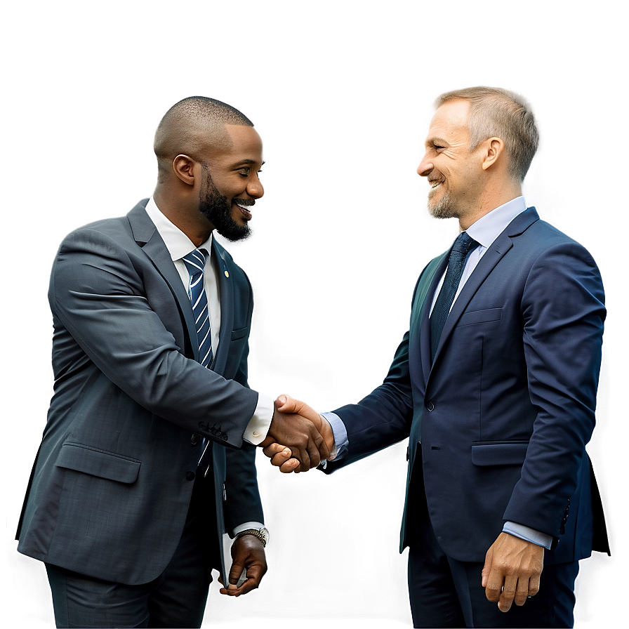 Businessman Shaking Hands Png 05252024 PNG Image