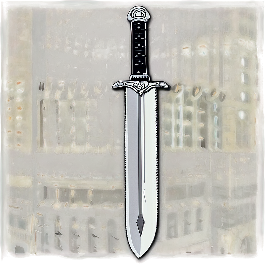 Buster Sword With Background Png Lsk PNG Image