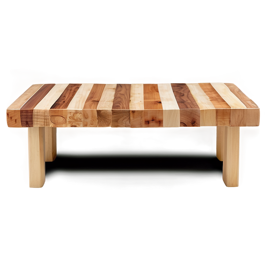 Butcher Block Wood Board Png 06212024 PNG Image