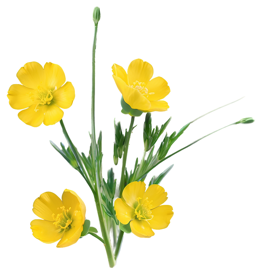 Buttercup Blossom Png 97 PNG Image