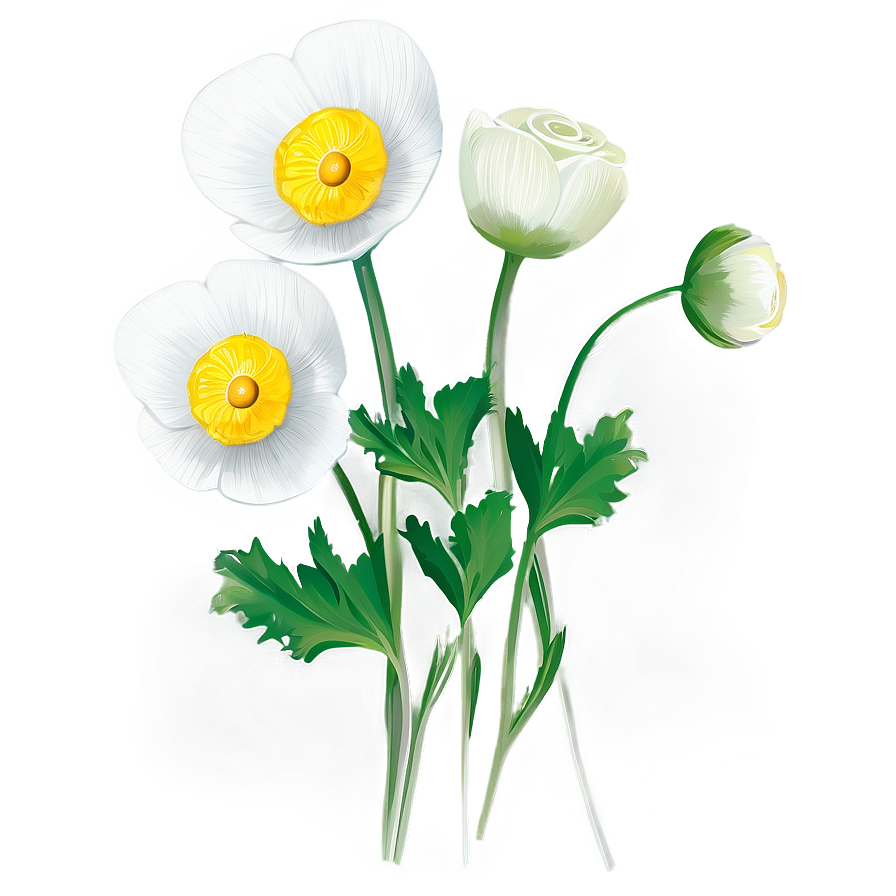 Buttercup Bouquet Png Gin PNG Image