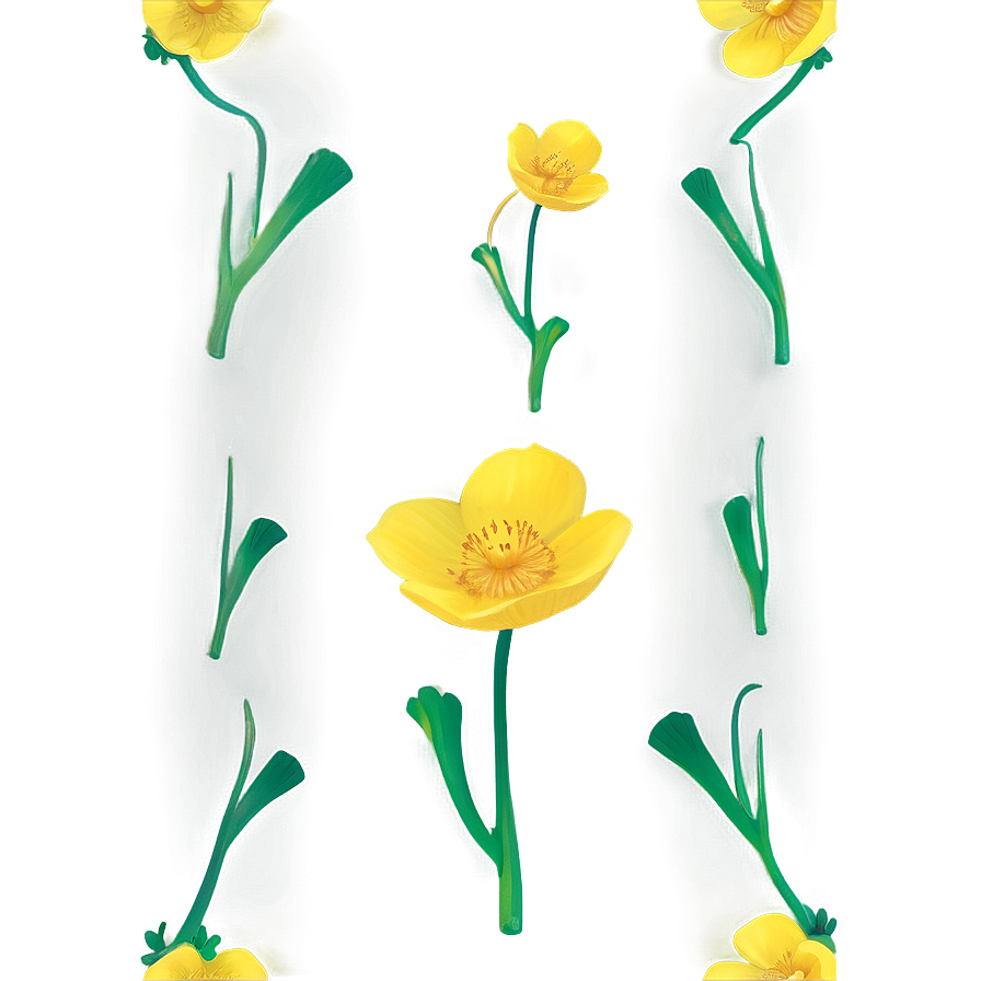 Buttercup Pattern Png Lcu70 PNG Image