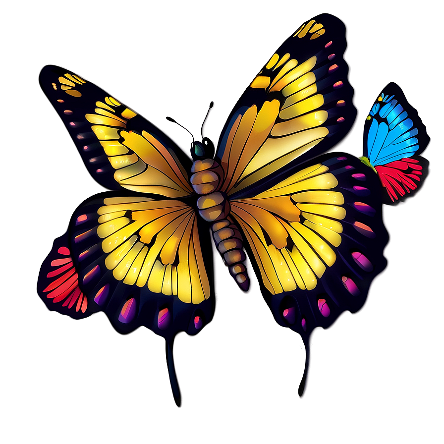 Butterfly Illustration Png 04292024 PNG Image