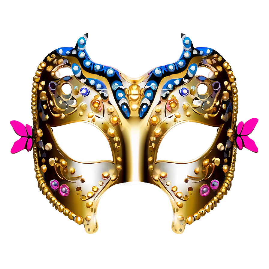 Butterfly Masquerade Mask Png Vrp40 PNG Image