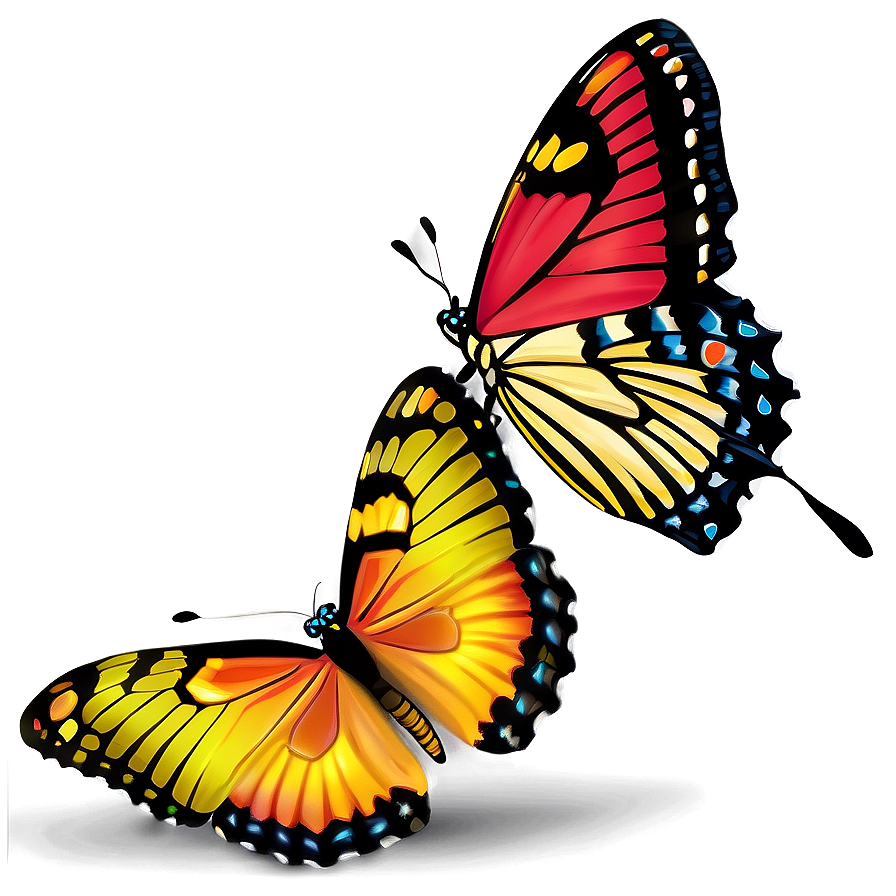 Butterfly Metamorphosis Png 04292024 PNG Image