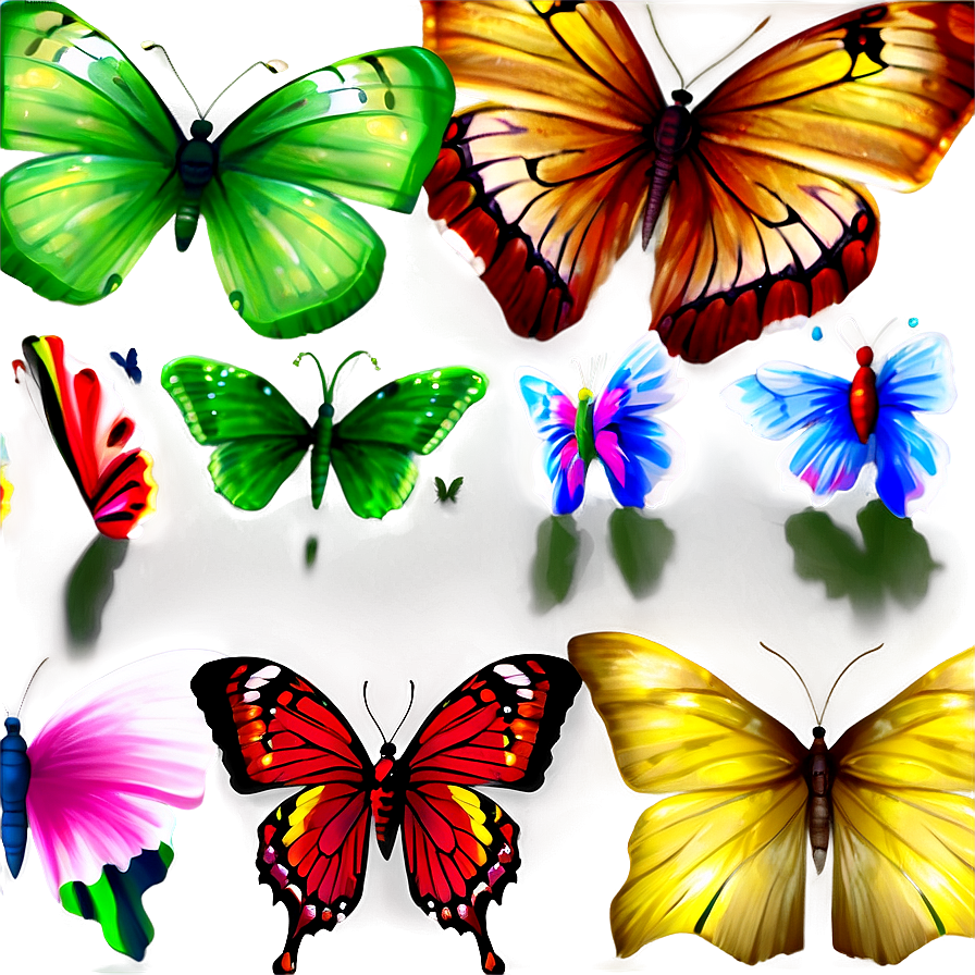 Butterfly Shapes Png 70 PNG Image