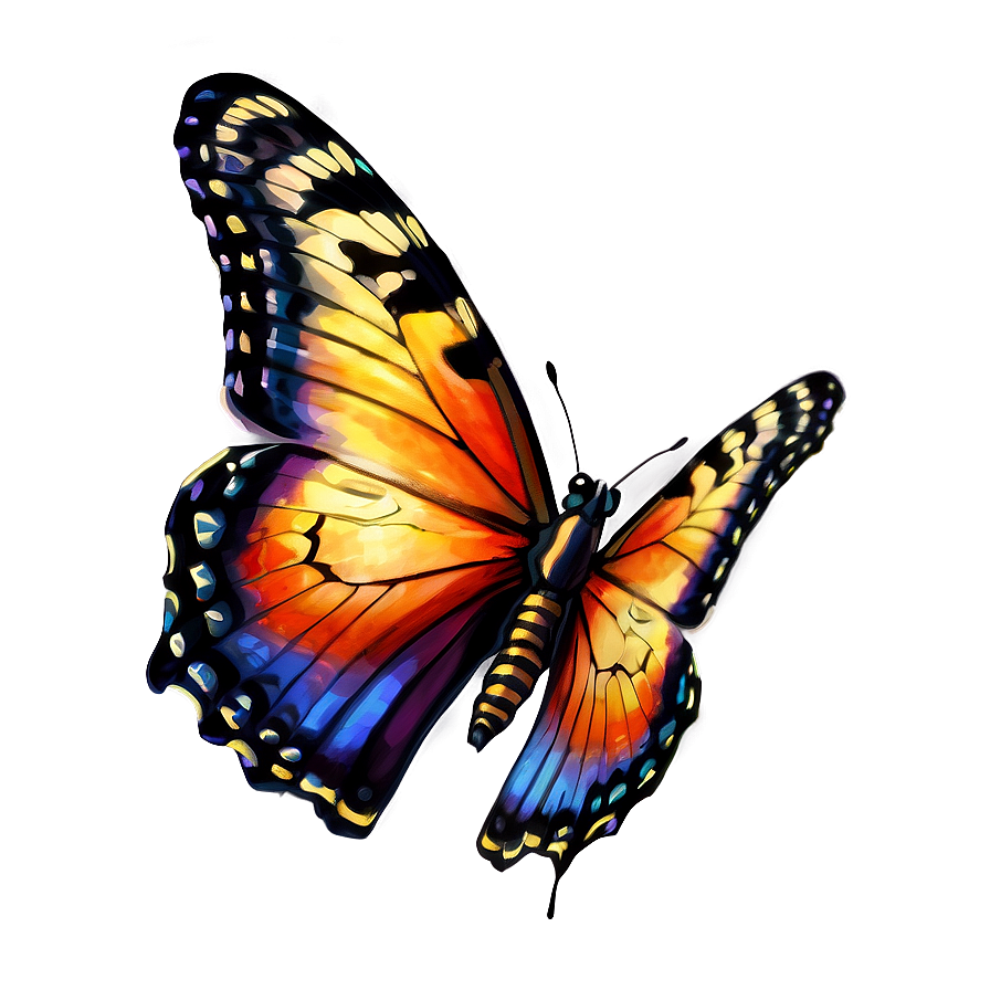 Butterfly Splendor Png Olr10 PNG Image