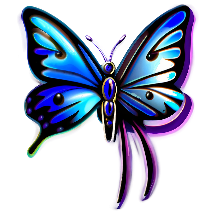 Butterfly Tattoo Png 05042024 PNG Image