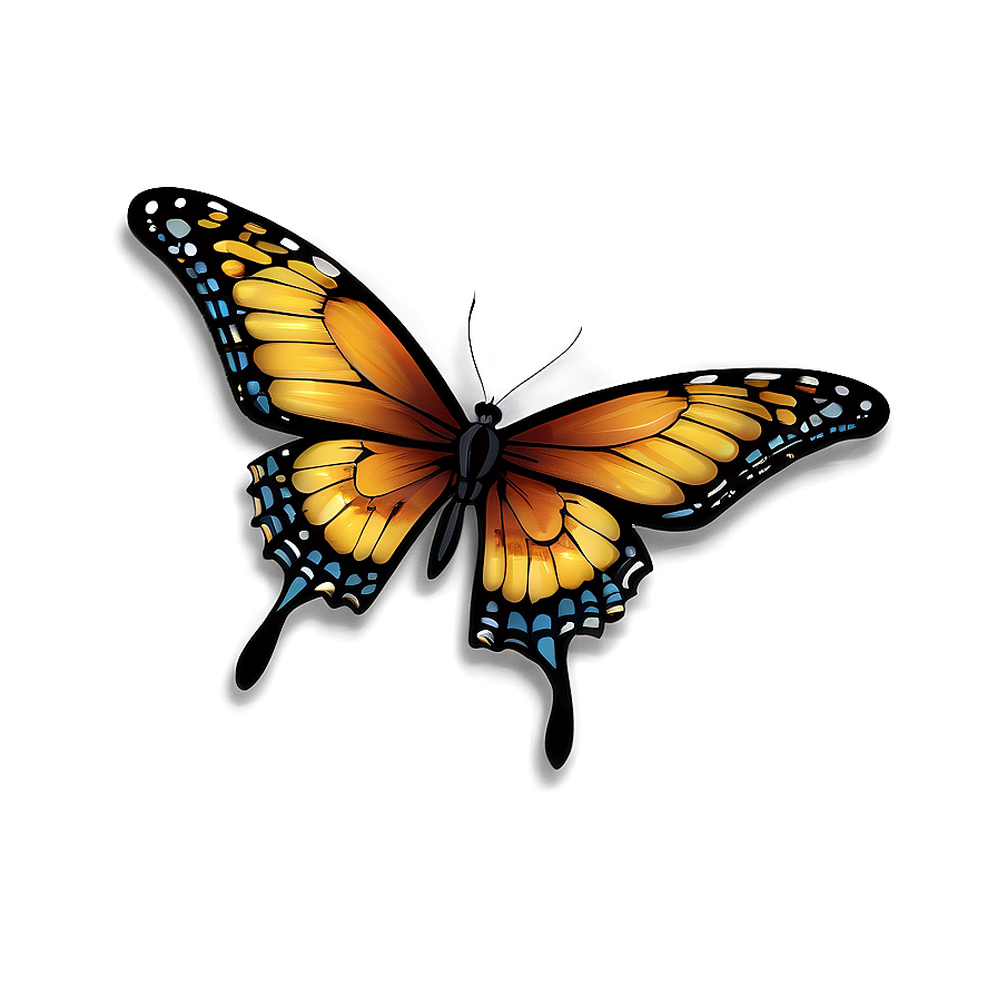 Butterfly Tattoos Png 55 PNG Image