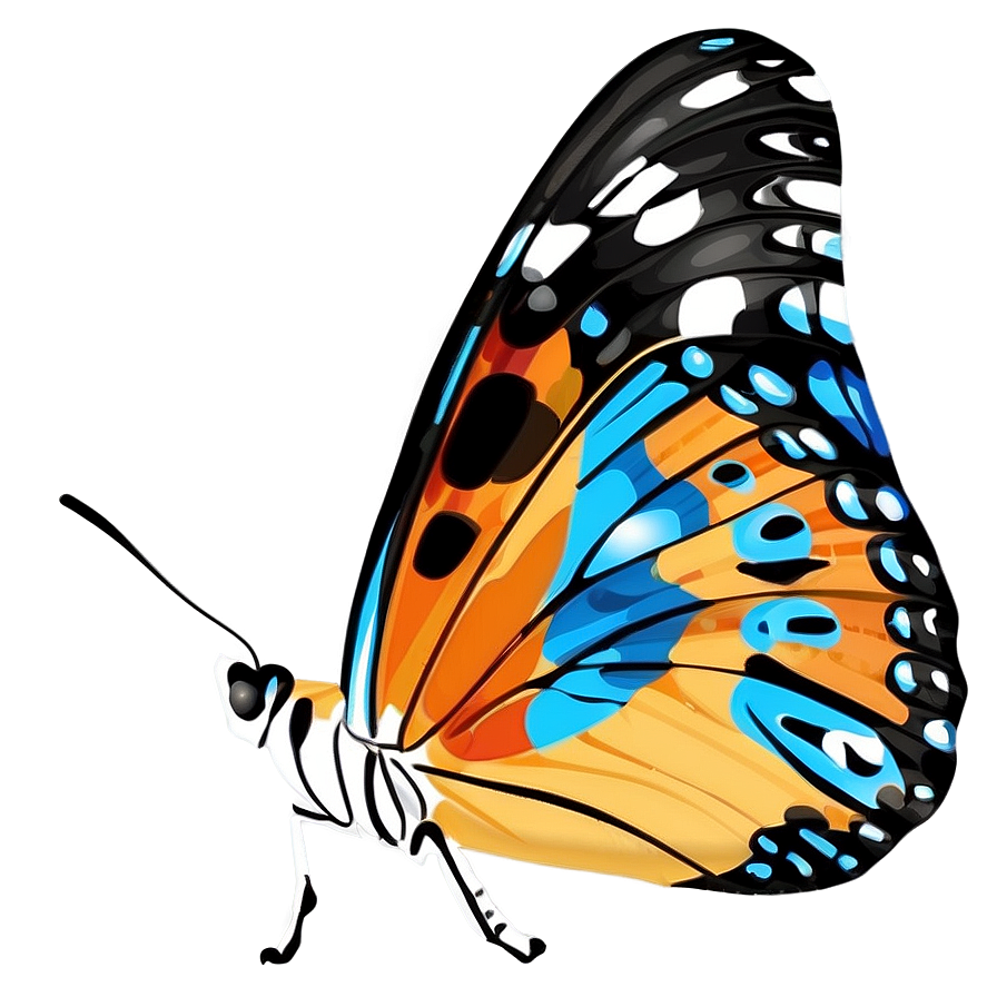 Butterfly Wing Graphic Png 06242024 PNG Image