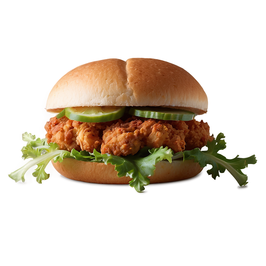 Buttermilk Fried Chicken Sandwich Png 06132024 PNG Image