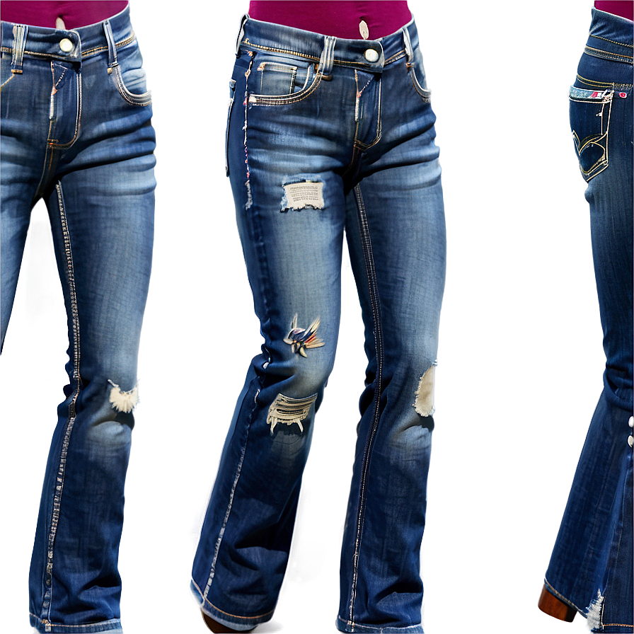 Button Fly Jeans Png Cha PNG Image