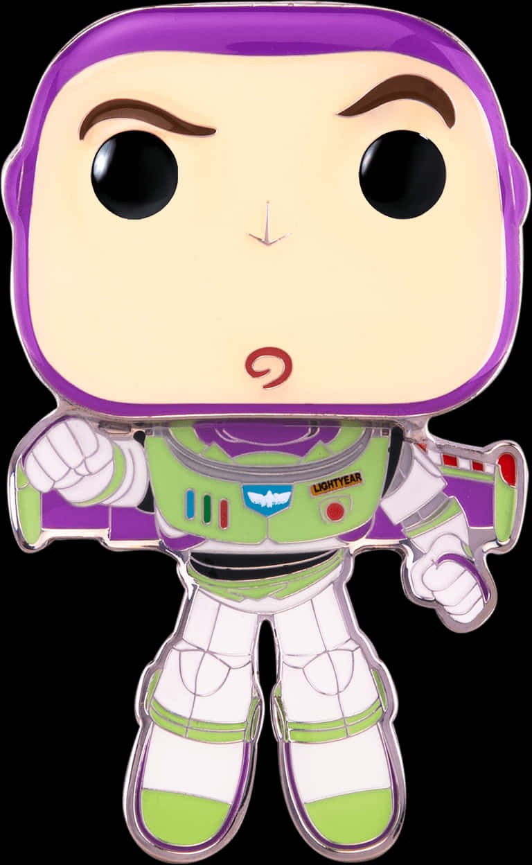 Buzz Lightyear Funko Pop Figure PNG Image