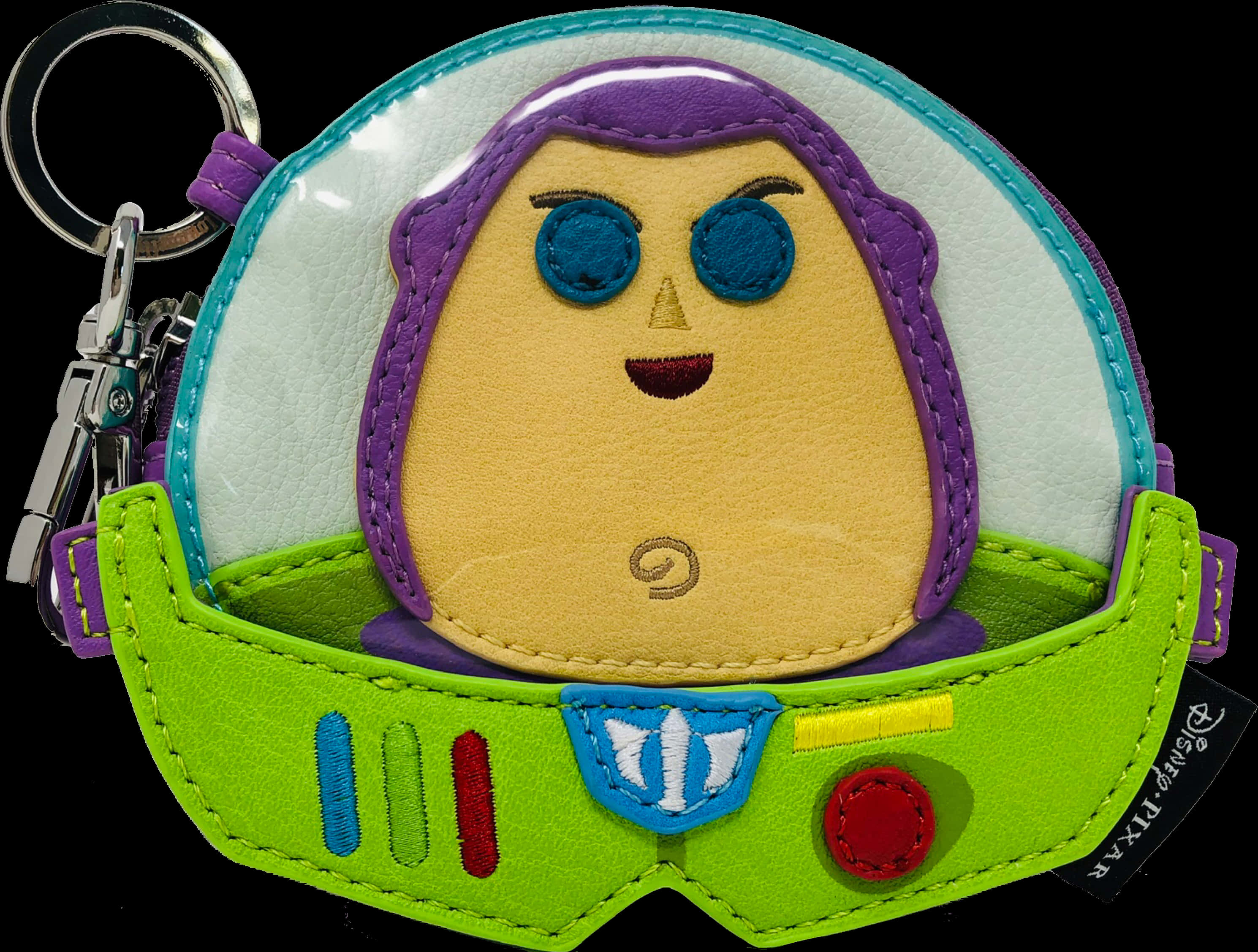 Buzz Lightyear Inspired Keychain PNG Image