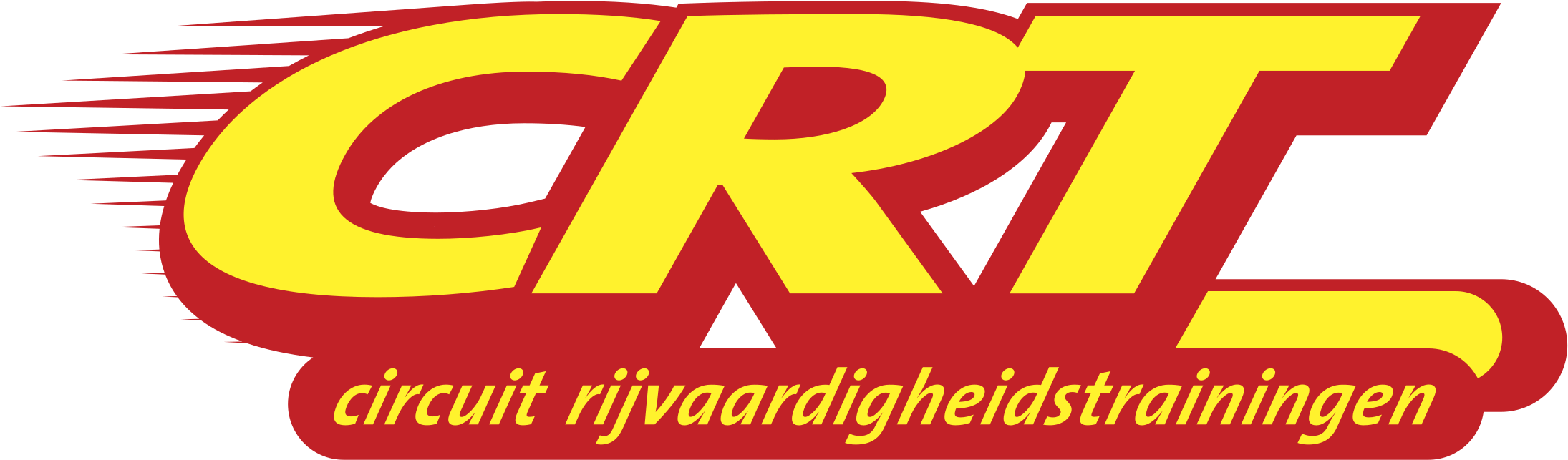 C R T Logo Red Yellow PNG Image