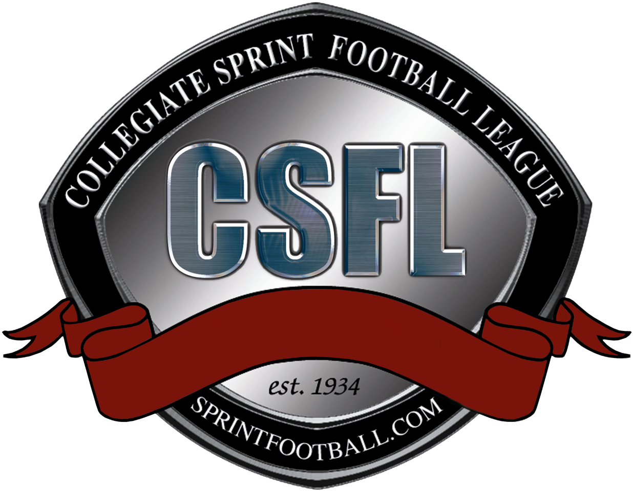 C S F L Collegiate Sprint Football League Logo PNG Image