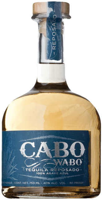 Cabo Wabo Reposado Tequila Bottle PNG Image