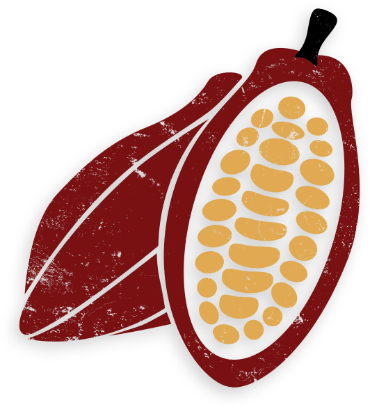 Cacao Pod Illustration PNG Image